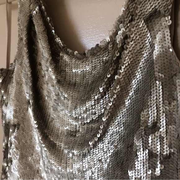 Parker Champagne sequin dress - Picture 3 of 6